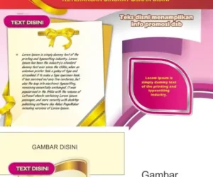 2A template brosur nonlipat UNGU