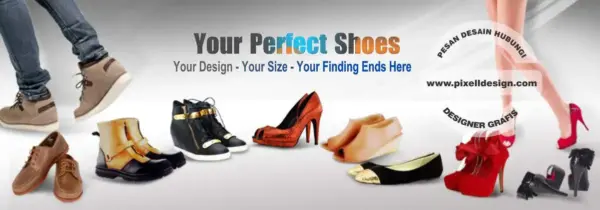 desain banner spanduk iklan online shop fashion baju