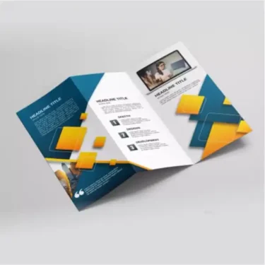 desain brosur bifold lipat 3