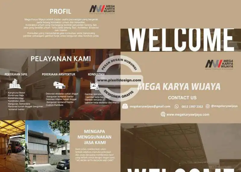 brosur iklan sederhana