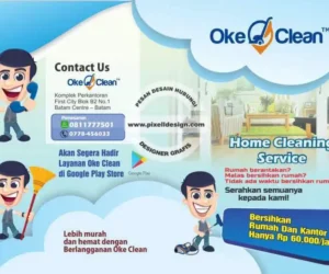 desain brosur flyer iklan jasa kebersihan cleaning service 1