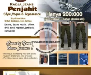 desain brosur flyer iklan jasa penjahit taylor 1