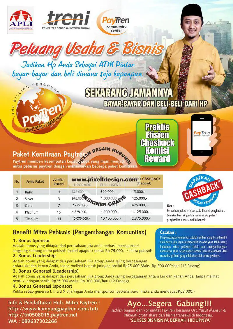 desain brosur flyer iklan patrend