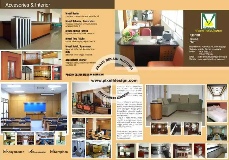 brosur iklan sederhana