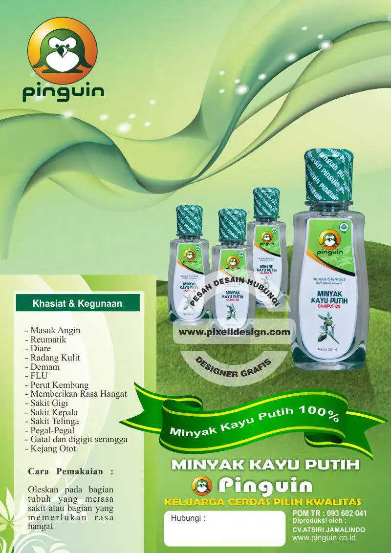 iklan produk kesehatan minyak kayu putih
