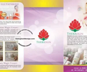desain brosur flyer iklan produk kosmetik tata rias kecantikan 5