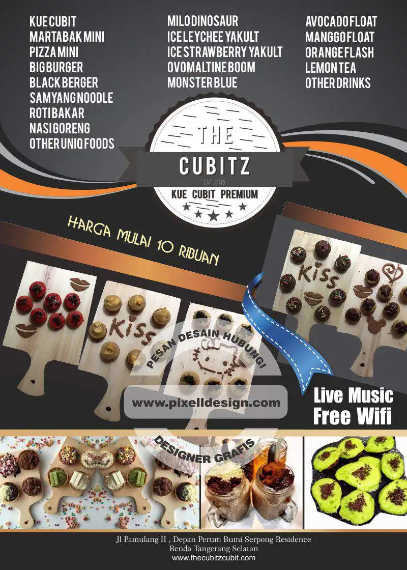 Iklan makanan roti kue cake