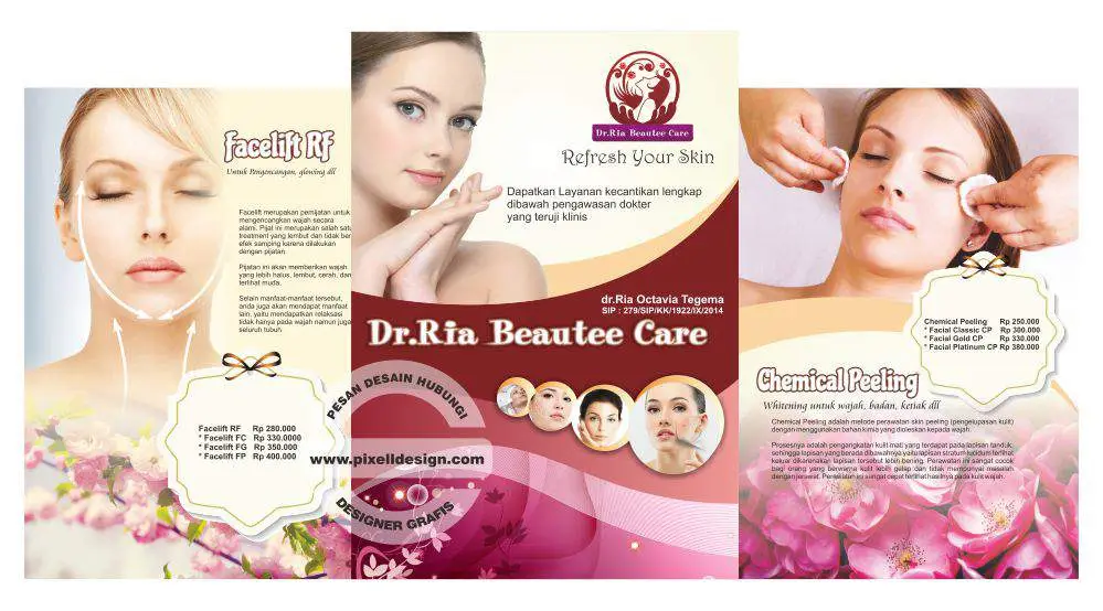 Iklan spa skin care salon kecantikan 