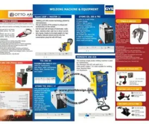 desain company profile katalog iklan perusahaan mesin ottoarc 2