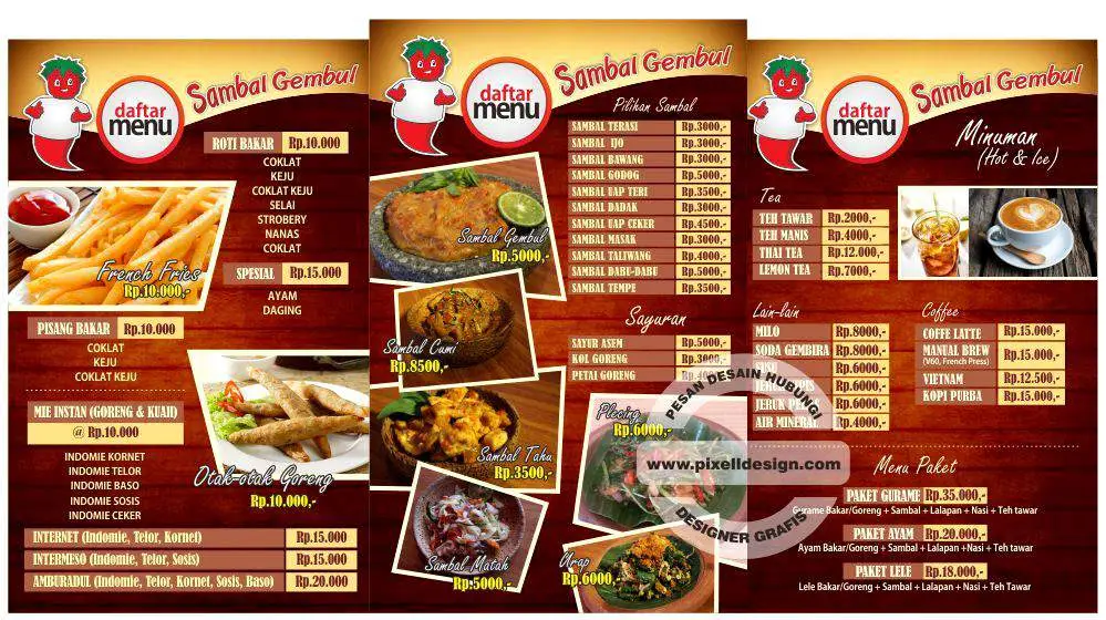 Iklan makanan sambal