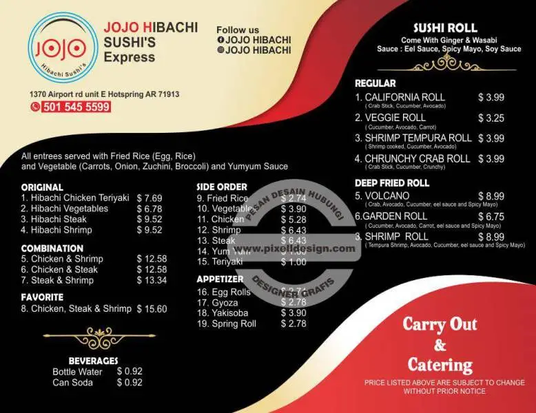 iklan makanan sushi