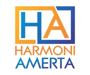 desain gambar logo harmoni amerta