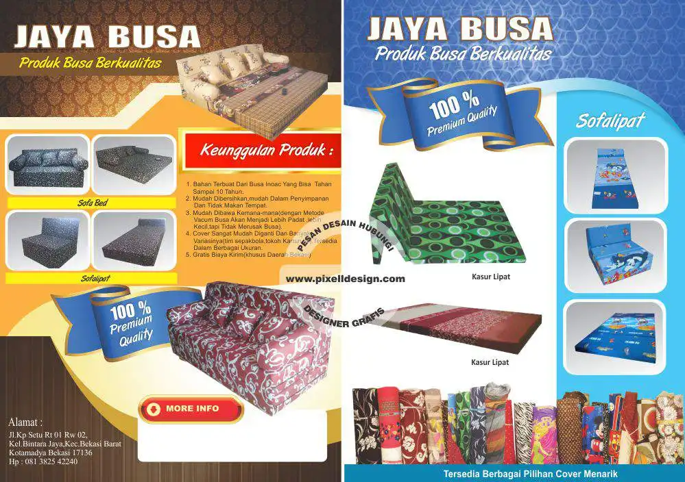 iklan furniture busa