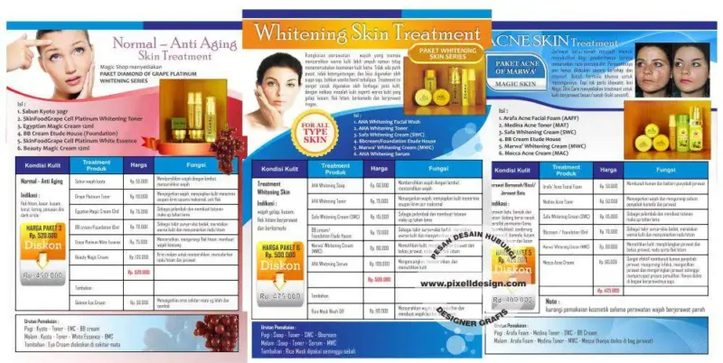 desain katalog iklan produk kosmetik kecantikan 5