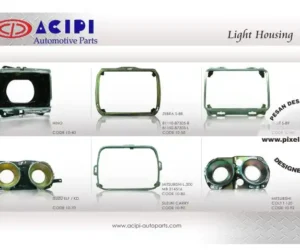 desain katalog iklan produk sparepart automotive