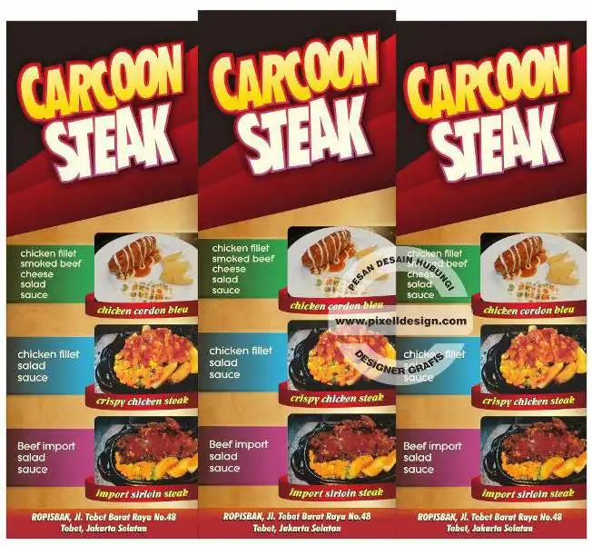 Iklan makanan steak