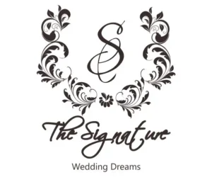 logo weddding event organizer signature